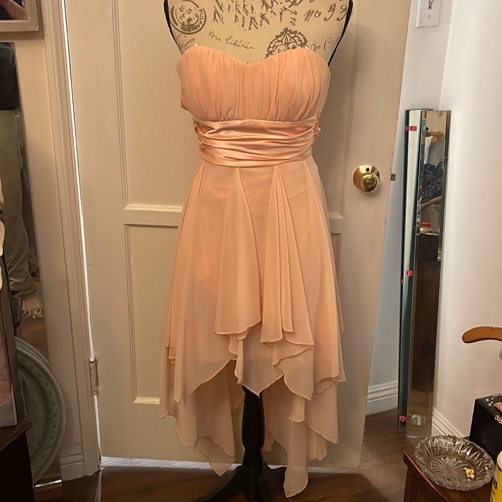 Strapless dress